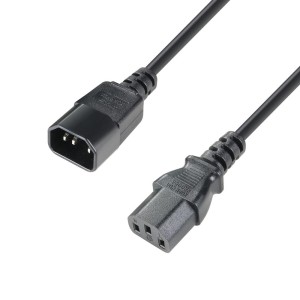 Przedłużacz Podaj Dalej 2m 3 x 1,5mm2 Adam Hall 4 STAR PLK 0200