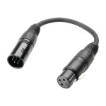 DMX Przejsciowka 5 pin na 3 pin adapter DGF 0020