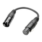 DMX Przejsciowka 3 pin na 5 pin adapter DHM 0020