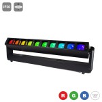 LED MOVING HEAD BAR 10x40W RGBW 2 SECTIONS ZOOM 3,5°-55° 10 SECTIONS COLOR