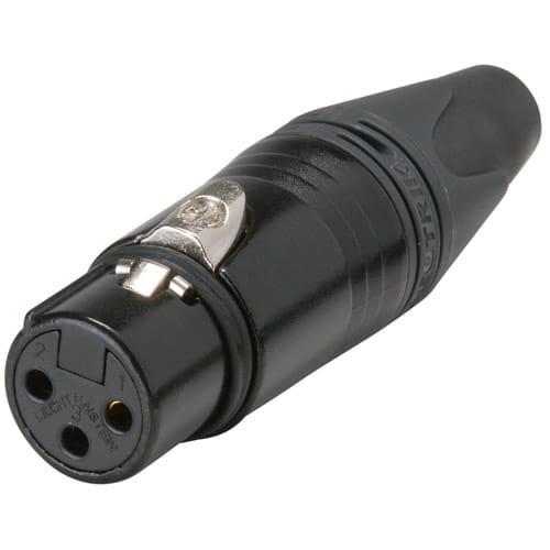 NEUTRIK NC3FXX-B wtyk, złącze kablowe żeńskie XLR złocone.jpg