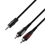 Adam Hall Cables 3 STAR YWCC 0300 Mały jack czincze RCA 3m