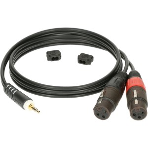 KLOTZ AY8-0200 Mały jack - 2 x XLR żeński