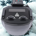 LIGHT4ME ICE LOW FOG 6500W generator wytwornica ciężkiego dymu na wodę i suchy lód wąż z dyszą rozprowadzającą