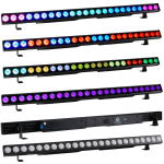 LIGHT4ME SPECTRA CREE BAR 24x6W RGBWA-UV listwa oświetleniowa oświetlenie sceniczne dekoracja światłem SMD LED 6w1