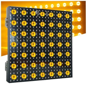 LIGHT4ME STAR PANEL efekt oświetleniowy LED DMX Art-Net 49x3W A+441x0,2W RGB uchwyt montażowy
