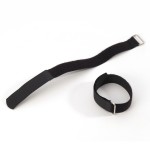 VR 2020 BLK Opaska kablowa na rzepy, 200 x 20 mm, czarna rzep