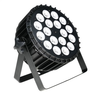 COLORSTAGE FAT METAL SILENT PAR 18x15 6in1 RGBWAUV