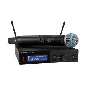 SLXD24+ SLXD24+E/B58-G65 - Cyfrowy system bezprzewodowy z nadajnikiem/mikrofonem "do ręki" Beta58