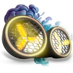 EVOLIGHTS LUMEN ROTO DUO ruchomy efekt oświetleniowy LED DMX nieskończona rotacja 6x40W WW + 62x0,5W RGB efekt ring uchwyt montażowy omega