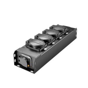 PRO PORT 4 T Power Strip 4 x Schukosockets IP54 | IP65 In & IP65 Out