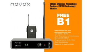 NOVOX FREE B1 Mikrofon Bezprzewodowy