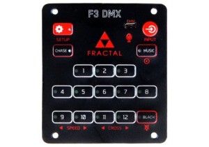 Fractal F3 kontroler DMX