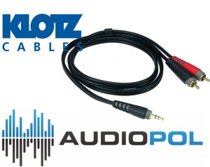 Klotz AY7-0300 Maly Jack Czincze RCA 3m