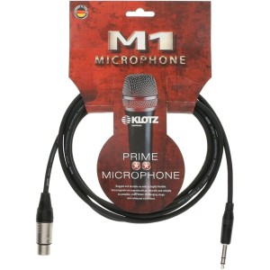 Klotz M1FS1 K0500 kabel mikrofonowy 5m XLR-JACK MY206