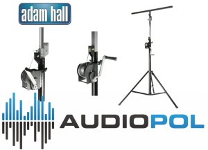 ADAM HALL SWU 400T Statyw Oświetleniowy z korbką winda